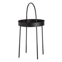 Flynn Accent Table, Black