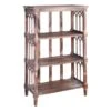 Found & Fable 4-Tier Distressed Wood Bookshelf