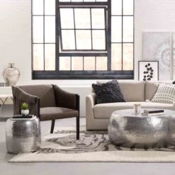 Found & Fable Axl Grey Faux Leather Armchair 12 Found & Fable Axl Grey Faux Leather Armchair -Furniture Store found fable axl grey faux leather armchair 4