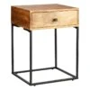 Found & Fable Kayla Mango Wood Nightstand