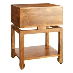 Found & Fable Maddison Natural Accent Table -Furniture Store found fable maddison natural accent table 1