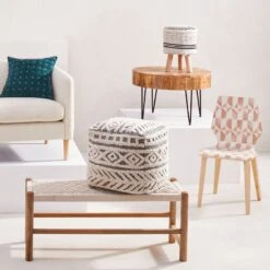 Found & Fable Round Mango Wood Coffee Table With Metal Hairpin Legs, Mango 5 Found & Fable Round Mango Wood Coffee Table With Metal Hairpin Legs, Mango -Furniture Store found fable round mango wood coffee table with metal hairpin legs mango 1