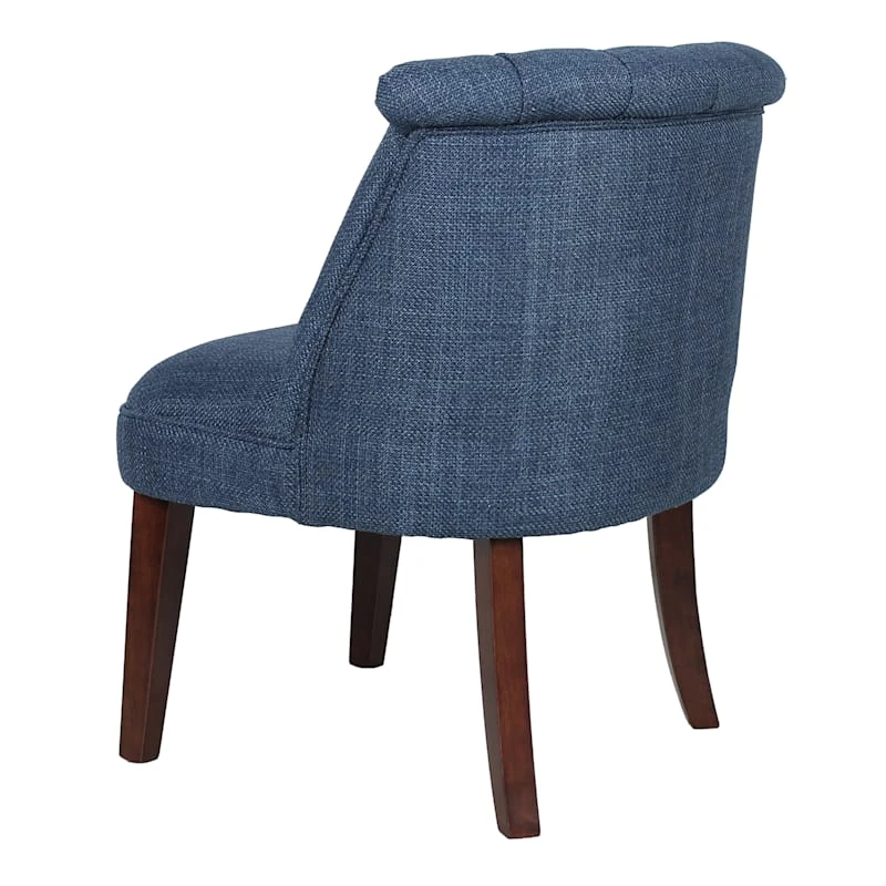 Grace Mitchell Roxanne Accent Chair, Blue 3 Grace Mitchell Roxanne Accent Chair, Blue - Image 3