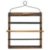 Hanging Wooden Jewelry Organizer, 16x22