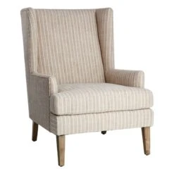 Honeybloom Asher Wing Accent Chair