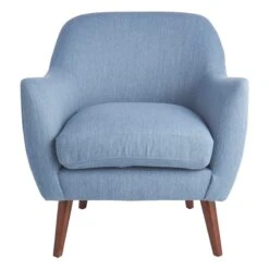 Honeybloom Braxton Blue Armchair -Furniture Store honeybloom braxton blue armchair 2