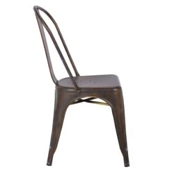Honeybloom Idris Bronze Metal Dining Chair -Furniture Store honeybloom idris bronze metal dining chair 2