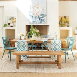 Honeybloom Massena Natural Wood Dining Bench, 60" 5 Honeybloom Massena Natural Wood Dining Bench, 60" -Furniture Store honeybloom massena natural wood dining bench 60 1