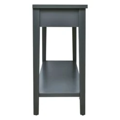 Honeybloom Redmond 2-Drawer Console Table, Grey -Furniture Store honeybloom redmond 2 drawer console table grey 2