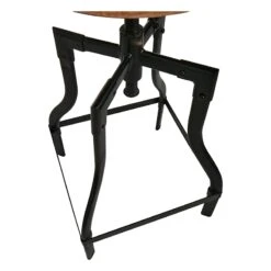 Honeybloom Waco Adjustable Backless Barstool -Furniture Store honeybloom waco adjustable backless barstool 3
