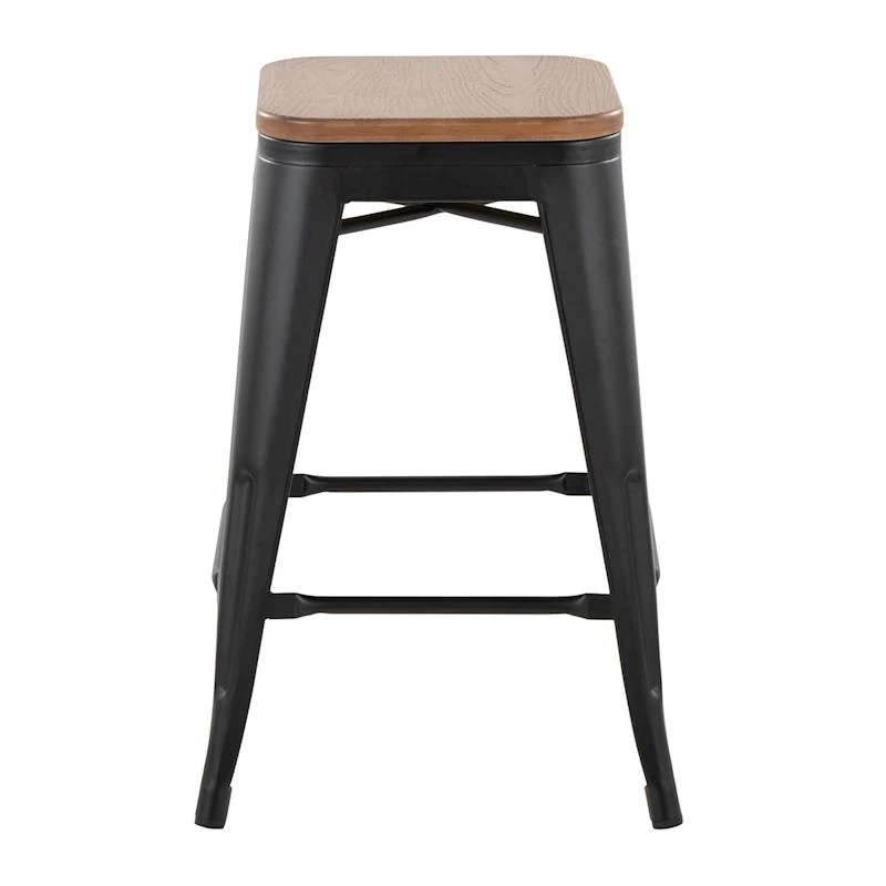 Honeybloom Westfield Counter Stool, Black 2 Honeybloom Westfield Counter Stool, Black - Image 2