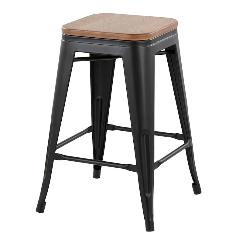 Honeybloom Westfield Counter Stool, Black 3 Honeybloom Westfield Counter Stool, Black - Image 3