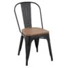 Honeybloom Westfield Dining Chair, Black