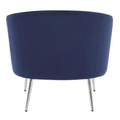 Laila Ali Avani Blue Velvet Accent Chair 14 Laila Ali Avani Blue Velvet Accent Chair -Furniture Store laila ali avani blue velvet accent chair 5