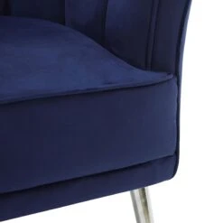Laila Ali Avani Blue Velvet Accent Chair 16 Laila Ali Avani Blue Velvet Accent Chair -Furniture Store laila ali avani blue velvet accent chair 7