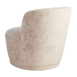 Laila Ali Caila Taupe Velvet Swivel Chair -Furniture Store laila ali caila taupe velvet swivel chair 2