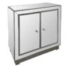 Laila Ali Modern Living 2-Door Mirrored Cabinet