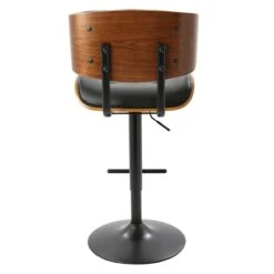 Lombardi Adjustable Faux Leather Barstool -Furniture Store lombardi adjustable faux leather barstool 3