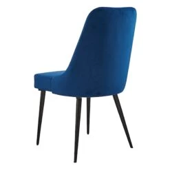 Mereen Indigo Velvet Dining Chair 5 Mereen Indigo Velvet Dining Chair -Furniture Store mereen indigo velvet dining chair 2