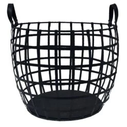 Metal Basket With Handles L