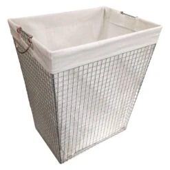 Metal Wire Laundry Basket 3 Metal Wire Laundry Basket -Furniture Store metal wire laundry basket 1