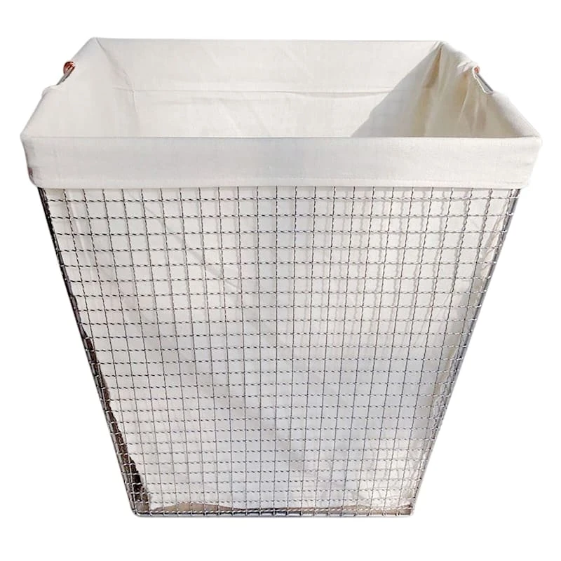 Metal Wire Laundry Basket 1 Metal Wire Laundry Basket