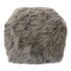 Mongolian Pouf, Grey