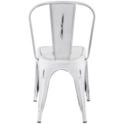 Oregon Vintage White Metal Dining Chair 10 Oregon Vintage White Metal Dining Chair -Furniture Store oregon vintage white metal dining chair 4