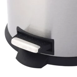 Oval Stainless Steel Pedal Bin, 5l -Furniture Store oval stainless steel pedal bin 5l 3