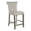 Providence Brittany Upholstered Counter Stool With Grommets