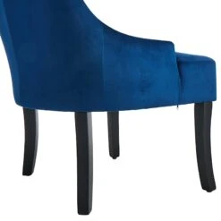 Providence Cassia Velvet Accent Chair, Navy Blue -Furniture Store providence cassia velvet accent chair navy blue 4