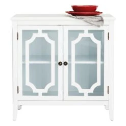 Providence Charlotte Cabinet, White 8 Providence Charlotte Cabinet, White -Furniture Store providence charlotte cabinet white 2