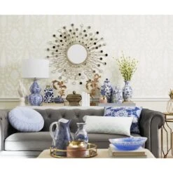 Providence Chesterfield Grey Velvet Tufted Sofa, 79" -Furniture Store providence chesterfield grey velvet tufted sofa 79 3