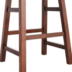 Providence Dark Oak Saddle Counter Stool, 24" 7 Providence Dark Oak Saddle Counter Stool, 24" -Furniture Store providence dark oak saddle counter stool 24 2