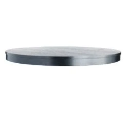 Providence Evening Mist Round Black Wooden Table Top & Base, Pedestal Sold Separately -Furniture Store providence evening mist round black wooden table top base pedestal sold separately 2