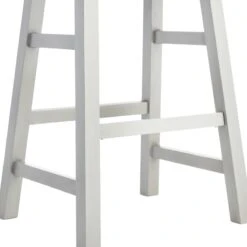 Providence Grey Saddle Backless Counter Stool, 24" 8 Providence Grey Saddle Backless Counter Stool, 24" -Furniture Store providence grey saddle backless counter stool 24 3