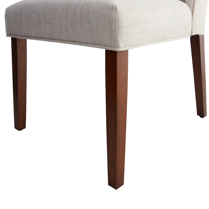 Providence Kessler Wingback Dining Chair, Natural 4 Providence Kessler Wingback Dining Chair, Natural - Image 4
