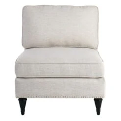 Providence Logan Slipper Chair, Grey -Furniture Store providence logan slipper chair grey 2