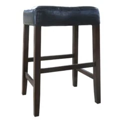 Providence Madison Brown Backless Barstool, 29"