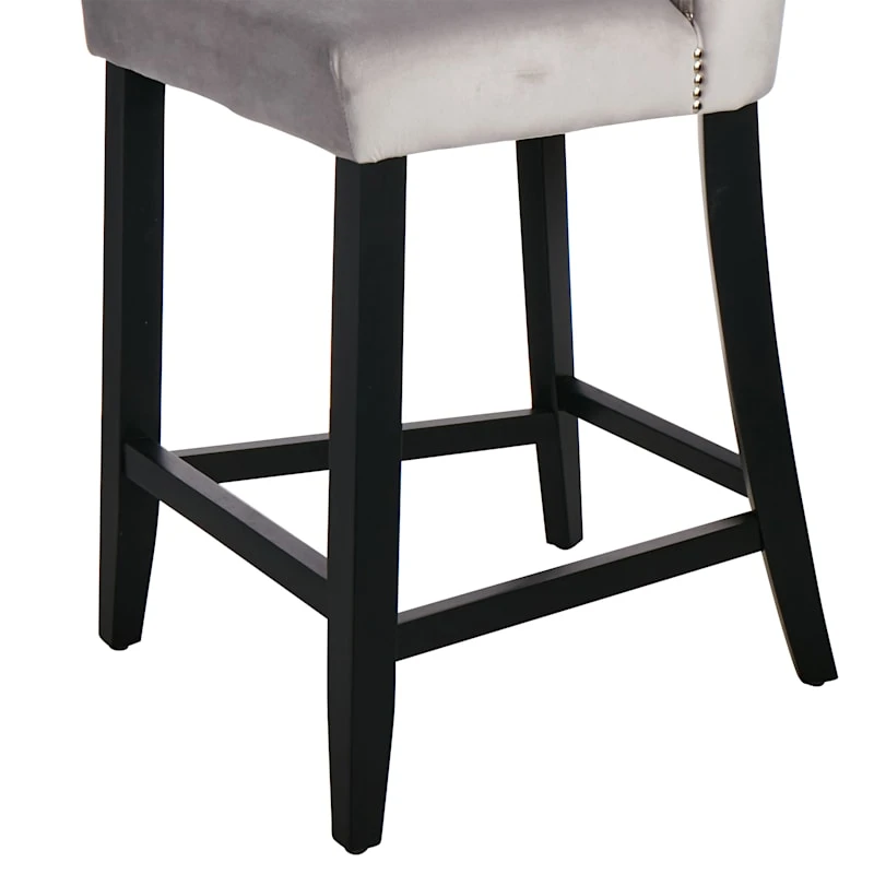 Providence Ring Back Counter Stool, Grey 5 Providence Ring Back Counter Stool, Grey - Image 5