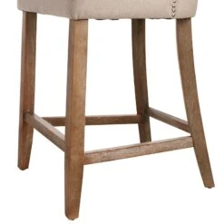 Providence Ring Back Counter Stool, Linen 9 Providence Ring Back Counter Stool, Linen -Furniture Store providence ring back counter stool linen 4