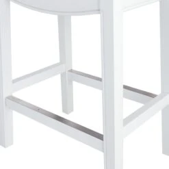Providence Rylan Backless Counter Stool, White -Furniture Store providence rylan backless counter stool white 3
