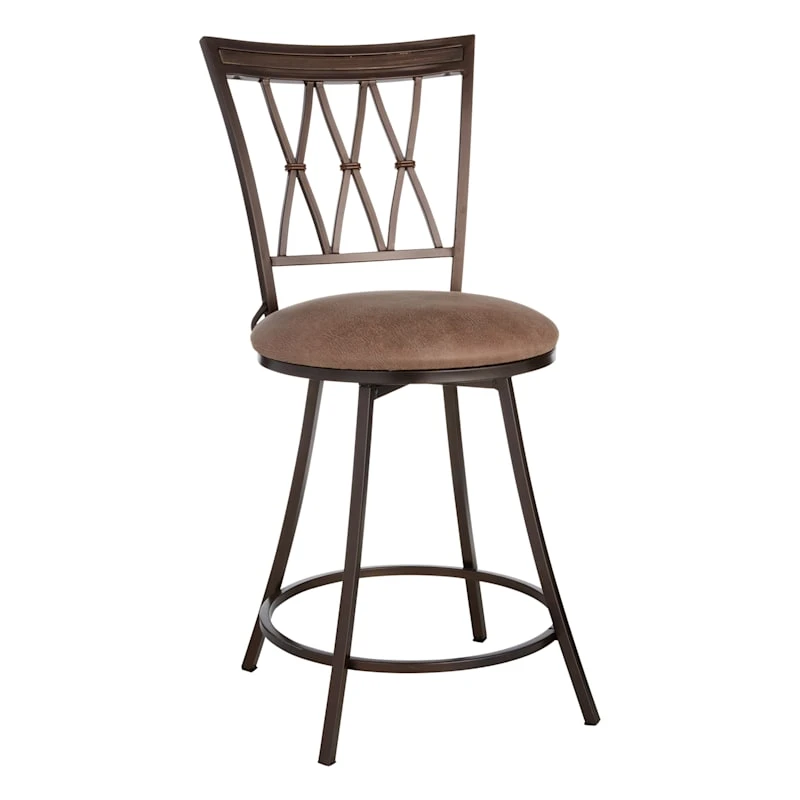 Providence Sedona Counter Height Swivel Barstool, 24" 1 Providence Sedona Counter Height Swivel Barstool, 24"