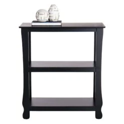 Front Page -Furniture Store providence theodore black 3 tier thick leg bookshelf 29 1