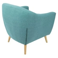 Rockwell Teal Mid-Century Modern Accent Chair 11 Rockwell Teal Mid-Century Modern Accent Chair -Furniture Store rockwell teal mid century modern accent chair 3