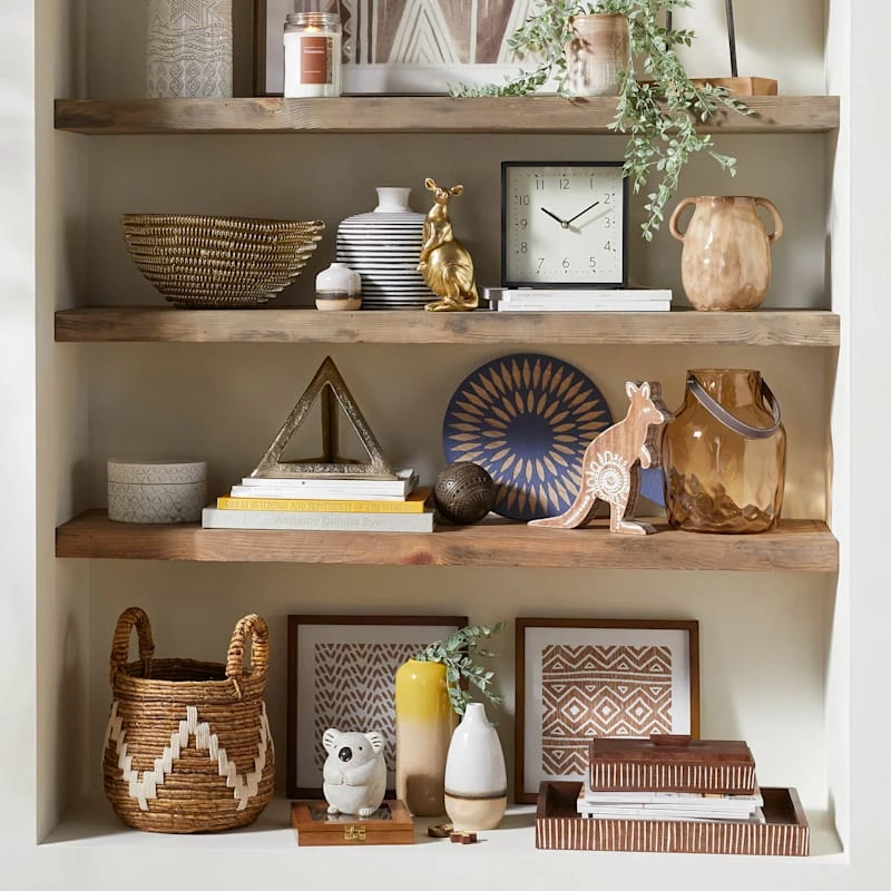 Round Banana Leaf Belly Storage Basket, Large 2 Round Banana Leaf Belly Storage Basket, Large - Image 2