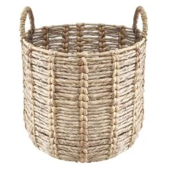 ROUND HYACINTH BASKET M