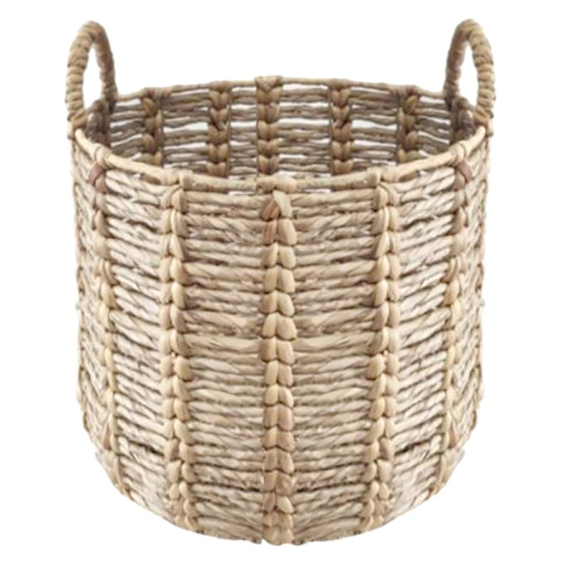 ROUND HYACINTH BASKET M 1 ROUND HYACINTH BASKET M