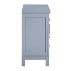 Sadie 2-Drawer Geometric Cabinet, Grey -Furniture Store sadie 2 drawer geometric cabinet grey 3