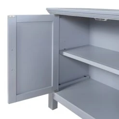 Sadie 2-Drawer Geometric Cabinet, Grey -Furniture Store sadie 2 drawer geometric cabinet grey 4